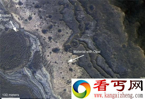 火星表面竟被不明生物改造 照片放大后结果惊人!