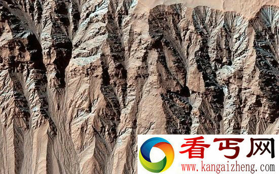 美国宇航局火星是干冰地质 与无关液态水