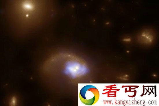 科学家发现宇宙超级黑洞始祖