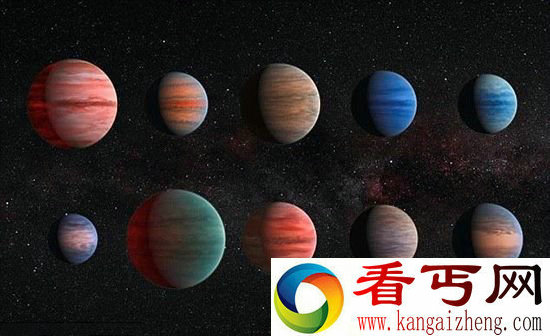 科学家发现“炽热木星” 大气层中蕴含丰富水分子