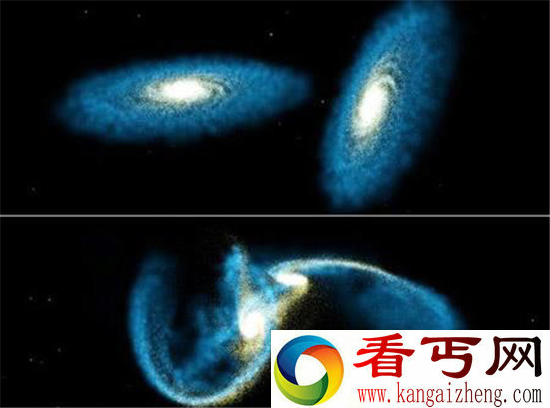 宇宙十大最诡异物质 食星星系可以吞食进化