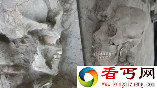 考古学家在墨西哥发现畸形头骨 疑似外星人