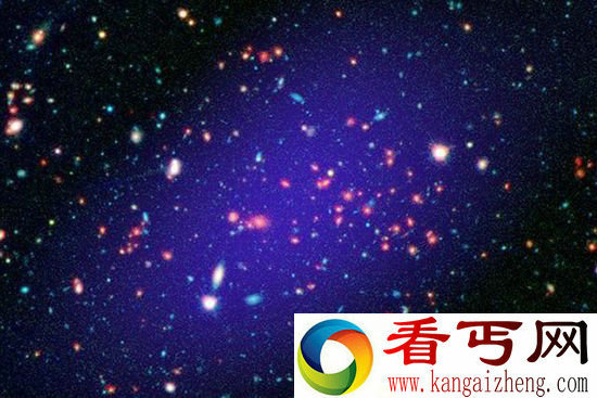 NASA发现85亿光年外的超大星系群