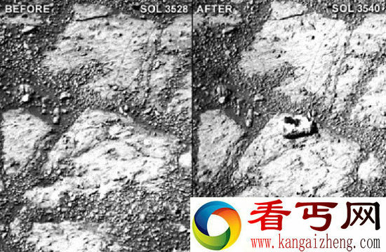 火星惊现外星人坠毁UFO!十大火星神秘物盘点