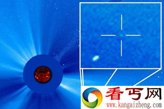 SOHO太阳探测器20年内发现第3000颗彗星