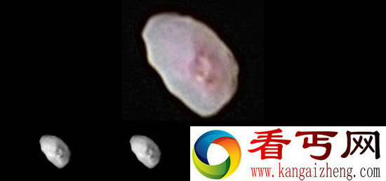 冥王星两小卫星新照公布 形似一块软糖和生姜