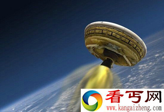 NASA测试“飞碟” 用于2035年着陆火星