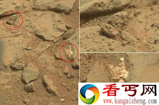 NASA:“好奇”号火星探测器发现疑似外星人“骸骨”