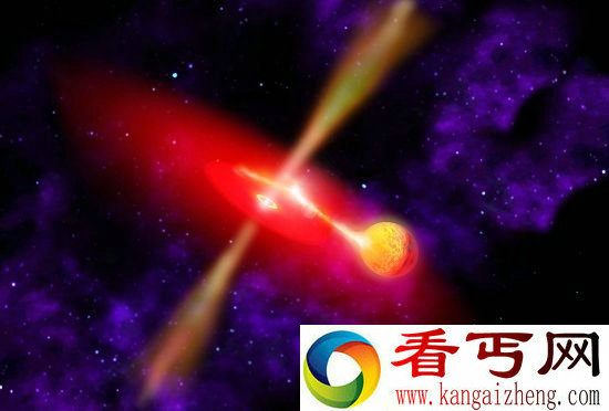 特大黑洞引发新猜测 占宿主星系八分之一