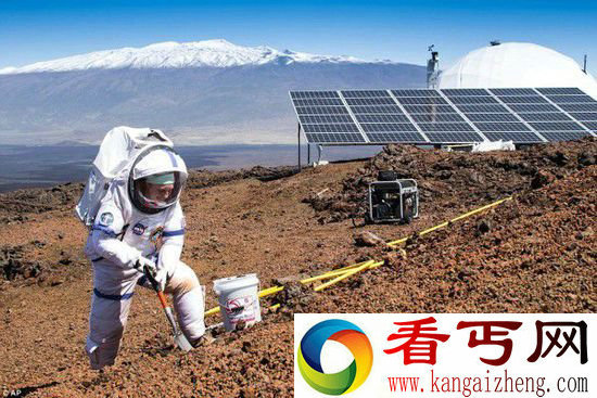 NASA全程监控科学家8个月的模拟火星生活(组图)