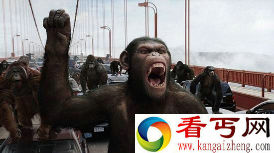 在系列电影《猩球崛起》中，我们的近亲在获得足够的时间和空间之后，发展出了语言能力，并适应了我们的技术。不过，类人猿社会很难继承人类对地球的统治，因为它们很可能在人类之前就灭绝了。