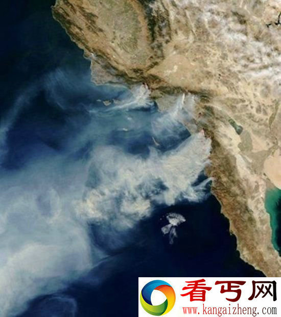 外太空看地球的八大自然灾难!