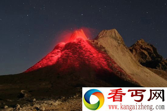 坦桑尼亚伦盖伊火山