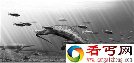 科学家复原的“史前海怪” 嘴巴像吸尘器