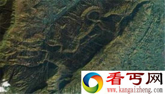 秦始皇陵神秘图腾曝光 还说不是外星人?