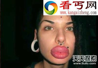 超大的身体器官 让女人脸红不已