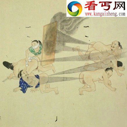 奇闻日本古代竟然有放屁大战(组图) 