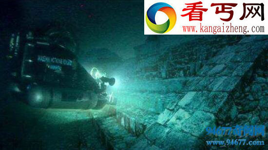 海底金字塔,外星人修建的远古遗迹