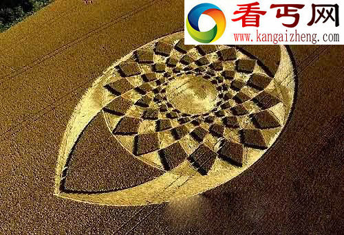 神秘的麦田怪圈外星人所为为还是恶作剧!