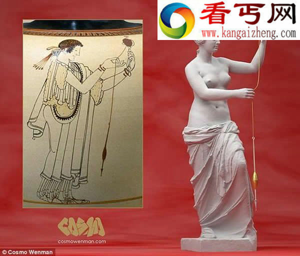 断臂维纳斯之谜古希腊妓女纺纱姿态