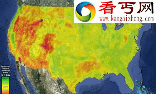 一项最新的研究显示美国大陆地下蕴藏有巨量的地热资源 美国探明大陆地下蕴藏有巨量的地热资源