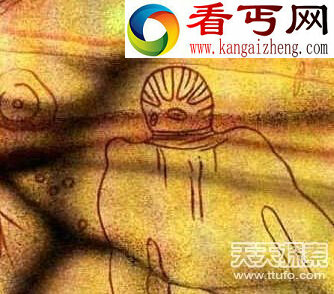 中国神秘古岩画外星人UFO贯穿于人类整个文明进程中