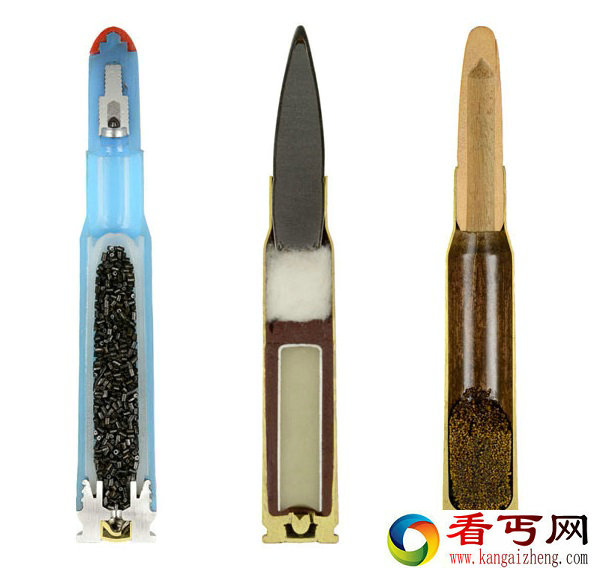 邪恶的美丽 细看子弹的横截面