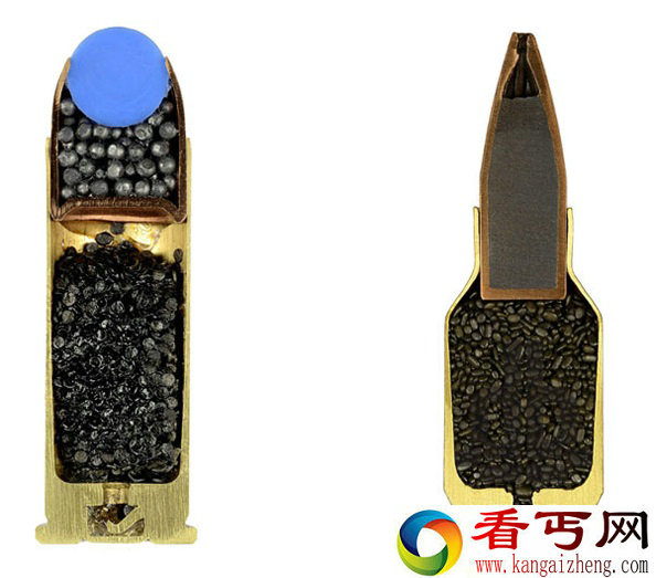 邪恶的美丽 细看子弹的横截面