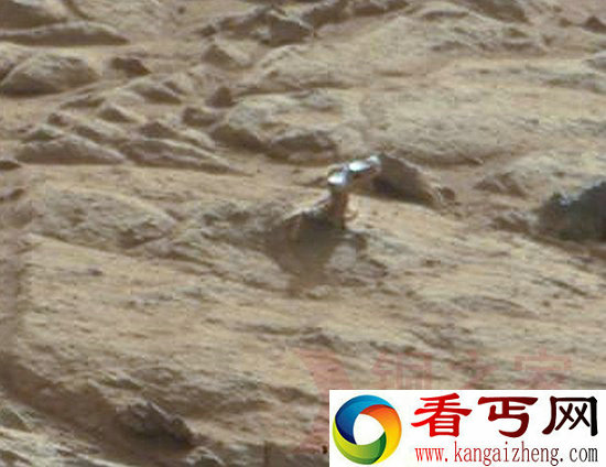 火星发现金属物 人面狗或成怪物外星人
