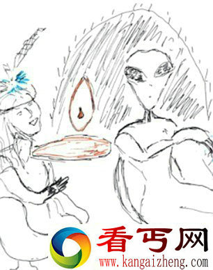 遭遇外星人的“被绑者”地下基地螳螂外星人