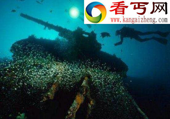 世界上最恐怖的湖泊,特鲁克泻湖(潜水者的坟墓)
