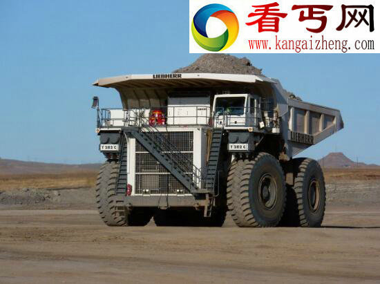 世界上最大的车，“巨卡怪兽”利勃海尔t282b(空车净重230吨)