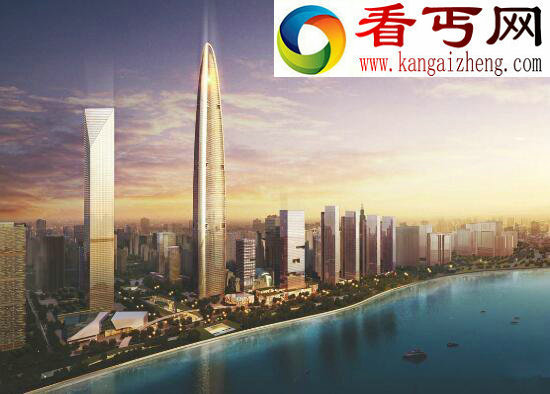 中国最高建筑，全球第三高楼武汉绿地中心（636米）