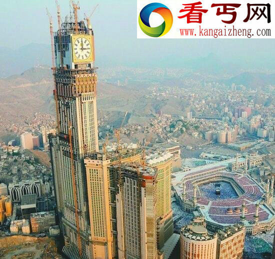 世界最高楼，地处阿拉伯的哈利法塔(828米)居第一