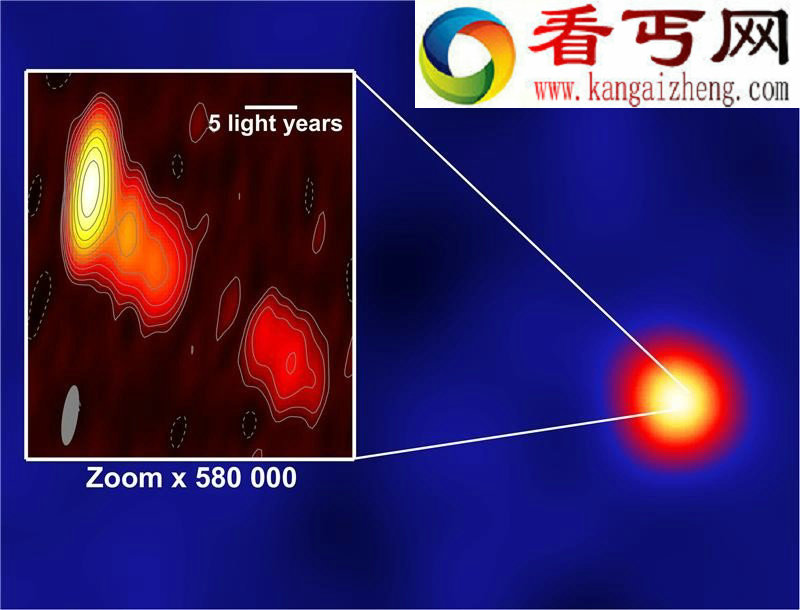 研究人员发现黑洞发出的第一道“闪电”