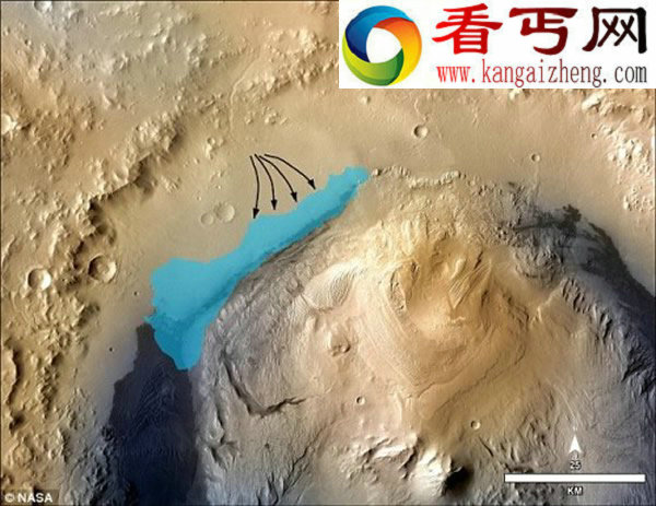 火星吉莱斯皮湖发现沉积结构与地球上的微生物构造惊人相似