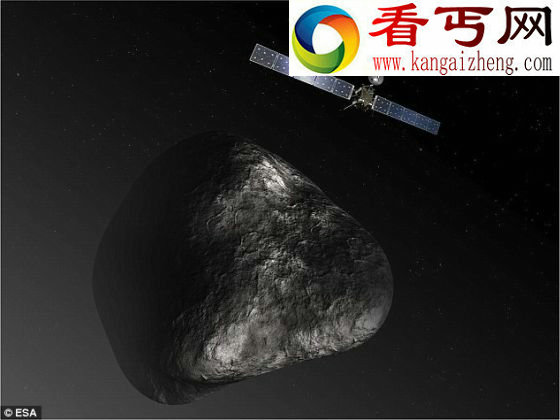  欧洲科学家绘制彗星地形为着陆做准备