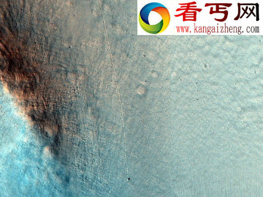 出自上帝之手的火星神秘卵石轨迹？