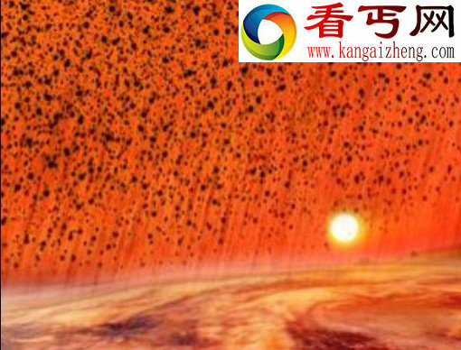 “地狱”星球冰火两重天一面永远是夜晚