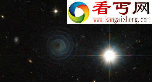 哈勃望远镜拍摄到死亡漩涡星云