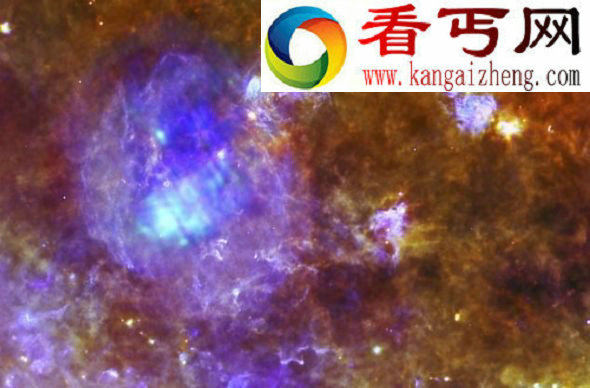 濒死恒星残余充满X射线辐射(图)