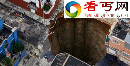 危地马拉天坑事件，吞噬人和建筑的巨坑(深100米)