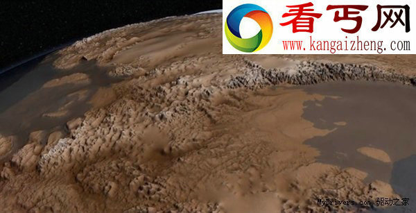 南极冰层下面发现大峡谷