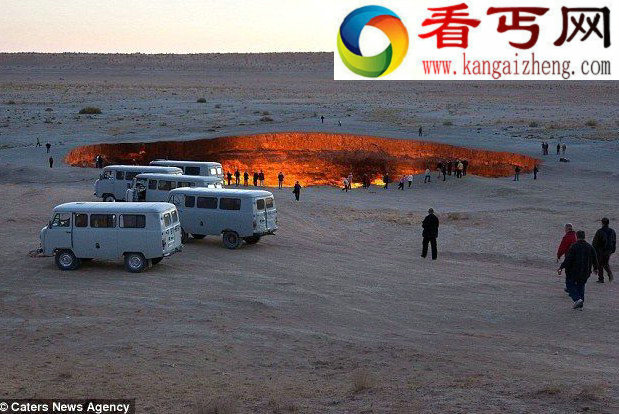 熊熊燃烧40多年的地狱之门