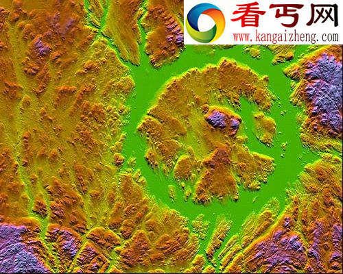 七大最惊异陨石坑/组图 