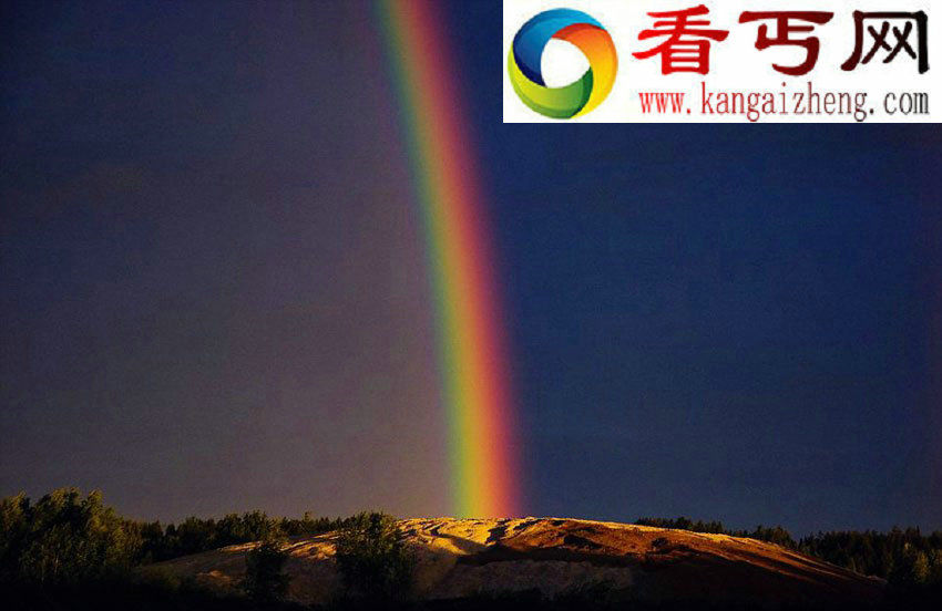 梦幻般彩虹图片