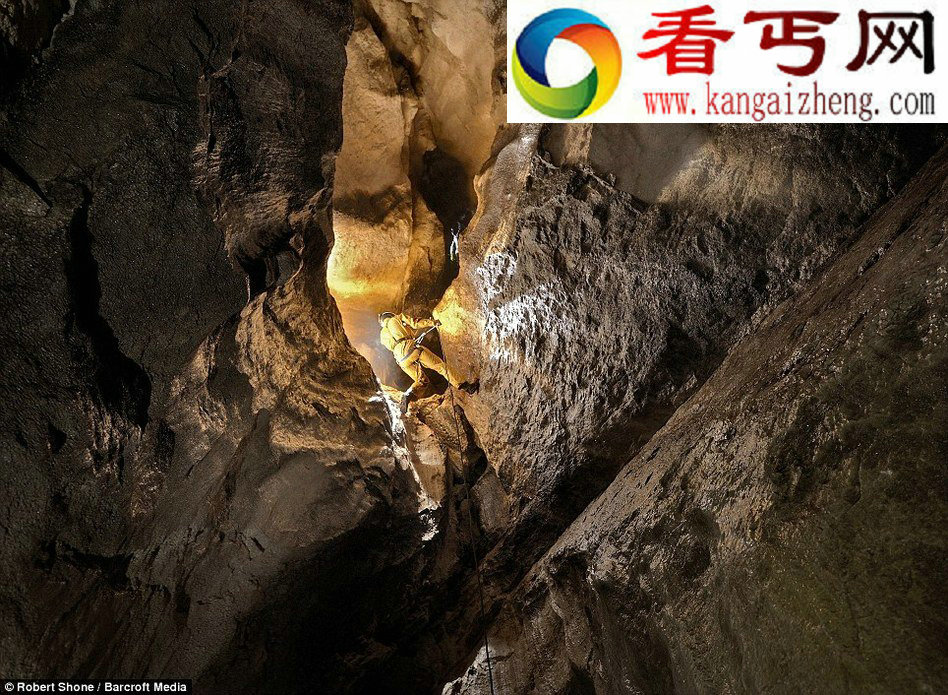 外星世界神秘莫测的奥地利地下石洞