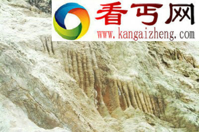 (图)栖霞山发现大面积露天钟乳石奇观