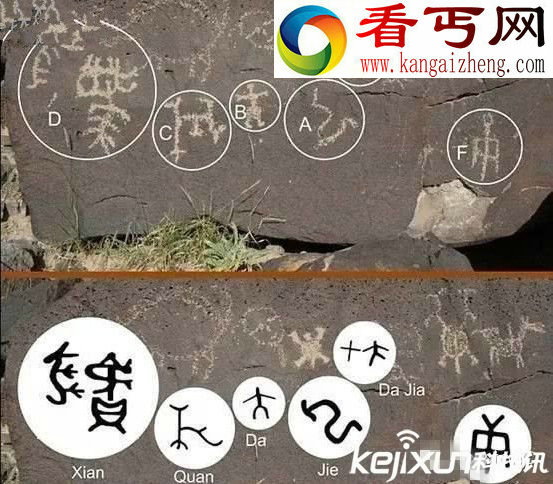 美国发现甲骨文印第安人是中国人后裔_