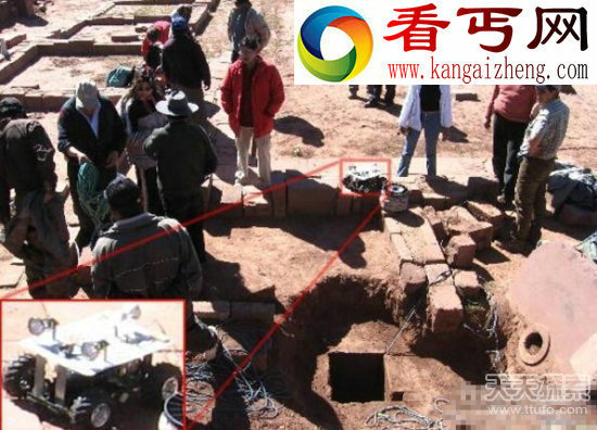 南美地下金字塔惊现神秘星门